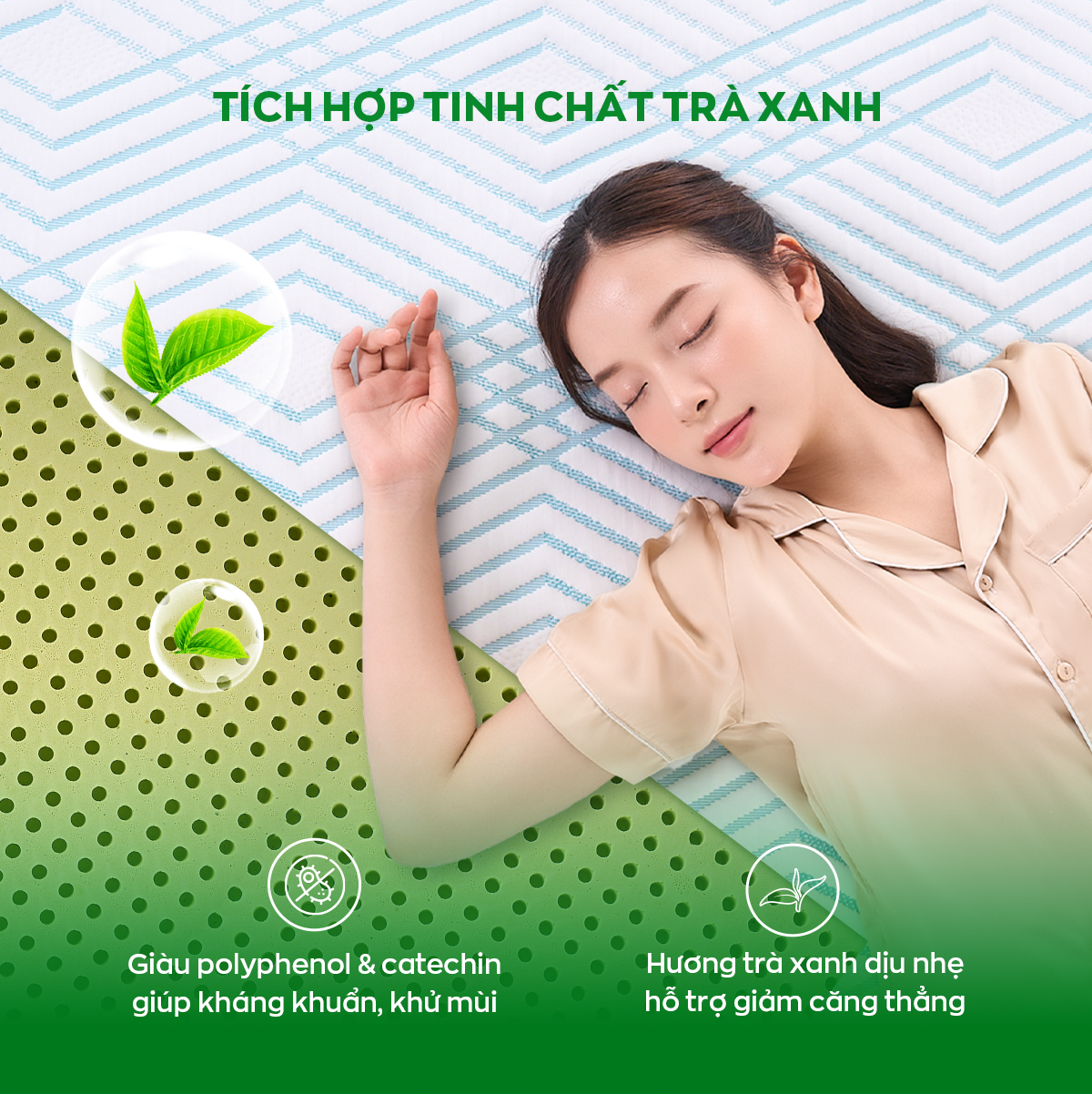 Ưu tiên mua những dòng nệm có nhiều công năng