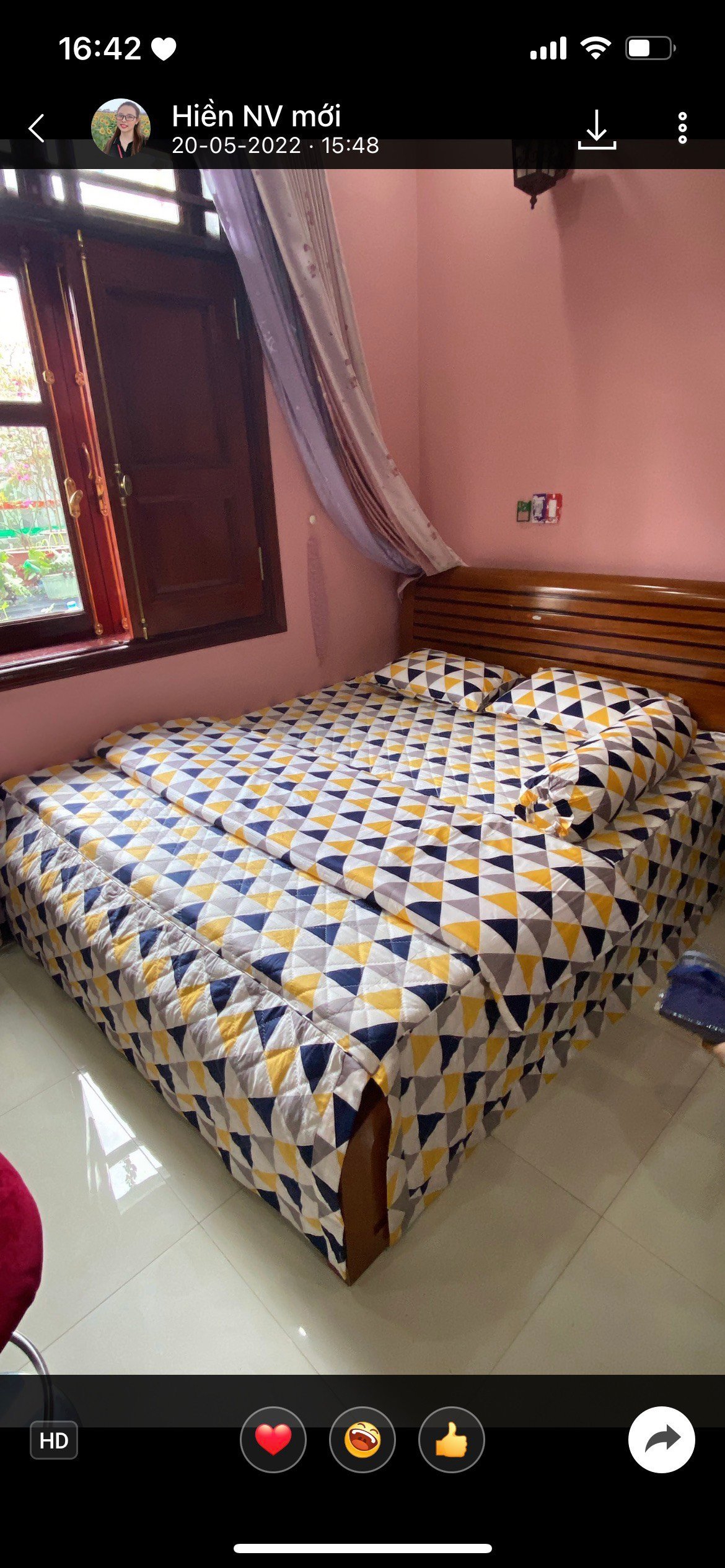 Click để xem Sản phẩm dùng tốt. Mình luôn tin tưởng vào chất lượng sản phẩm ở Vua Nệm, sẽ ủng hộ và mua thêm các sản phẩm ở đây. - Ảnh 1