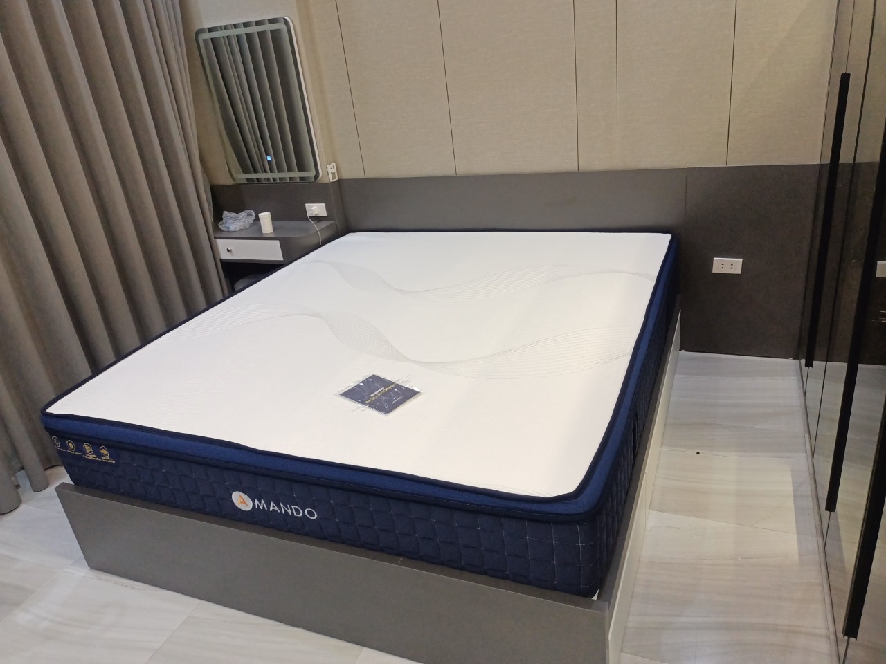 Click để xem Nệm đẹp mà sang, nằm đỡ đau lưng hẳn ☺️ - Ảnh 1