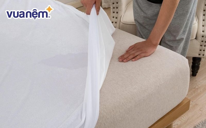 Thay ga thường xuyên để bảo vệ đệm cao su