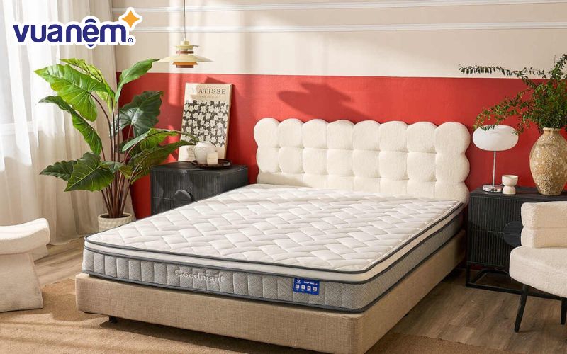 Nệm lò xo cách ly chuyển động Goodnight Sleep Wave