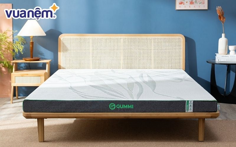 Nệm Gummi Premium detox loại bỏ bụi bẩn, an toàn cho da 