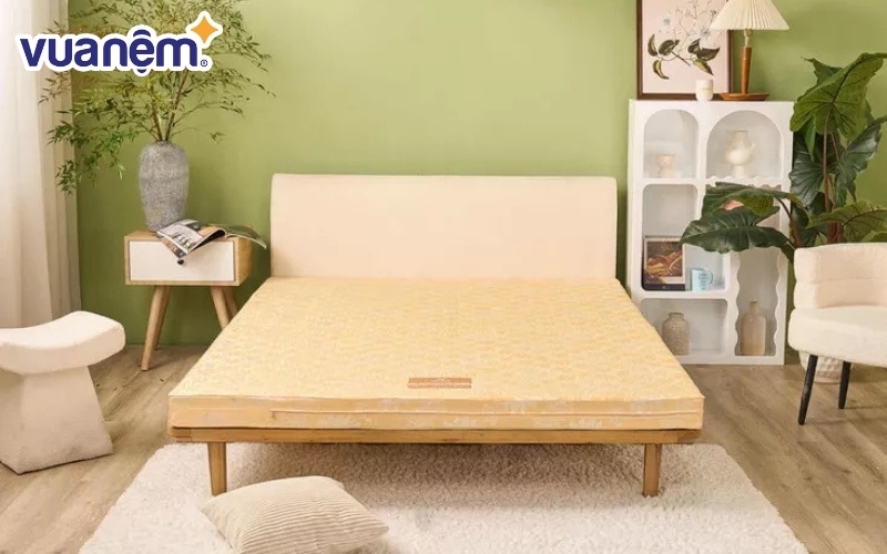 Nệm Wonjun Pure Carbon kháng khuẩn, nâng đỡ tốt