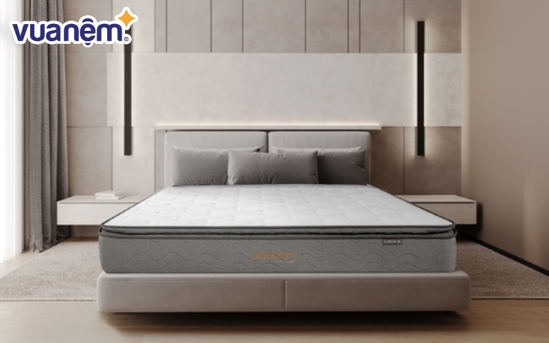 Nệm lò xo túi COCOON Grey