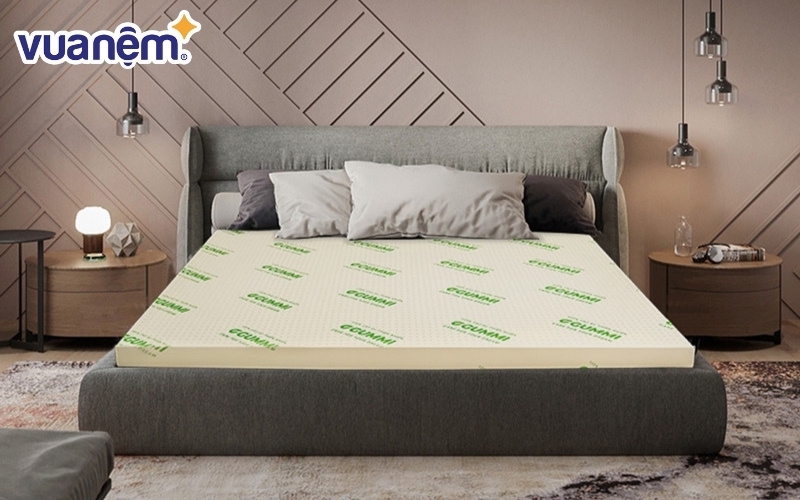Nệm cao su Gummi Classic có thể được đặt làm theo kích thước cá nhân