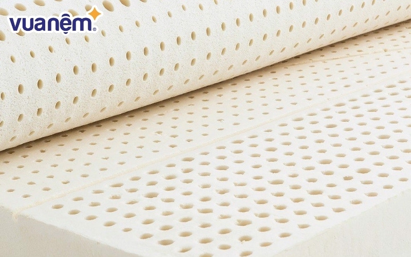 Nệm cao su mang đến khả năng đàn hồi vượt trội