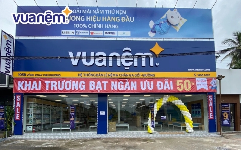 Mua sắm tại Vua Nệm