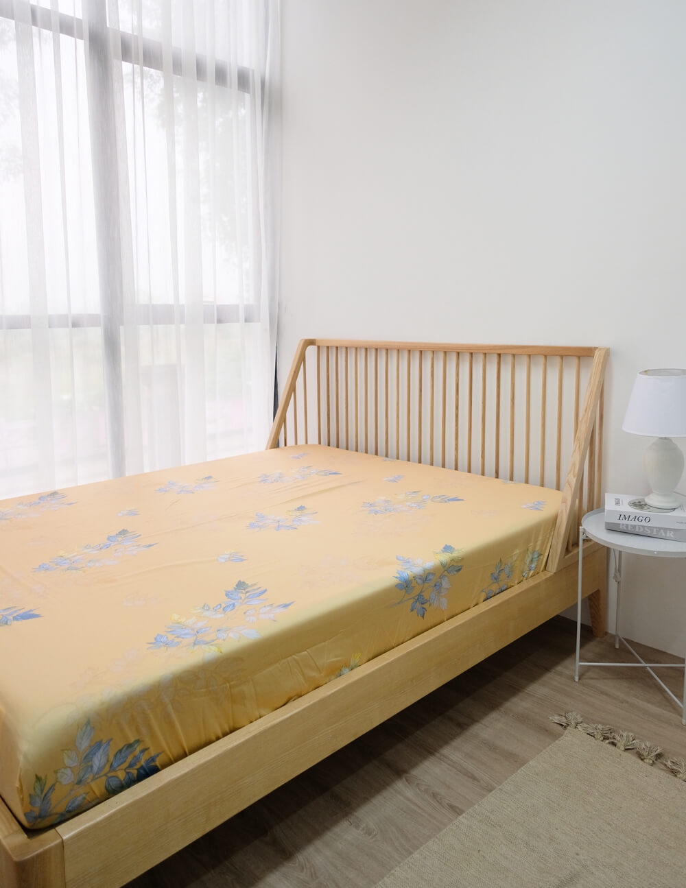 Ga chun tencel Amando Confident họa tiết