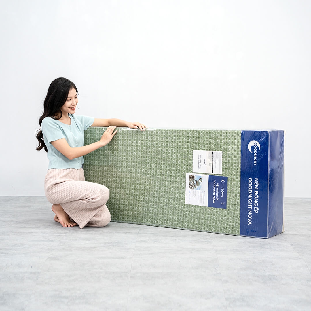 Nệm thương hiệu Goodnight có thiết kế sang trọng
