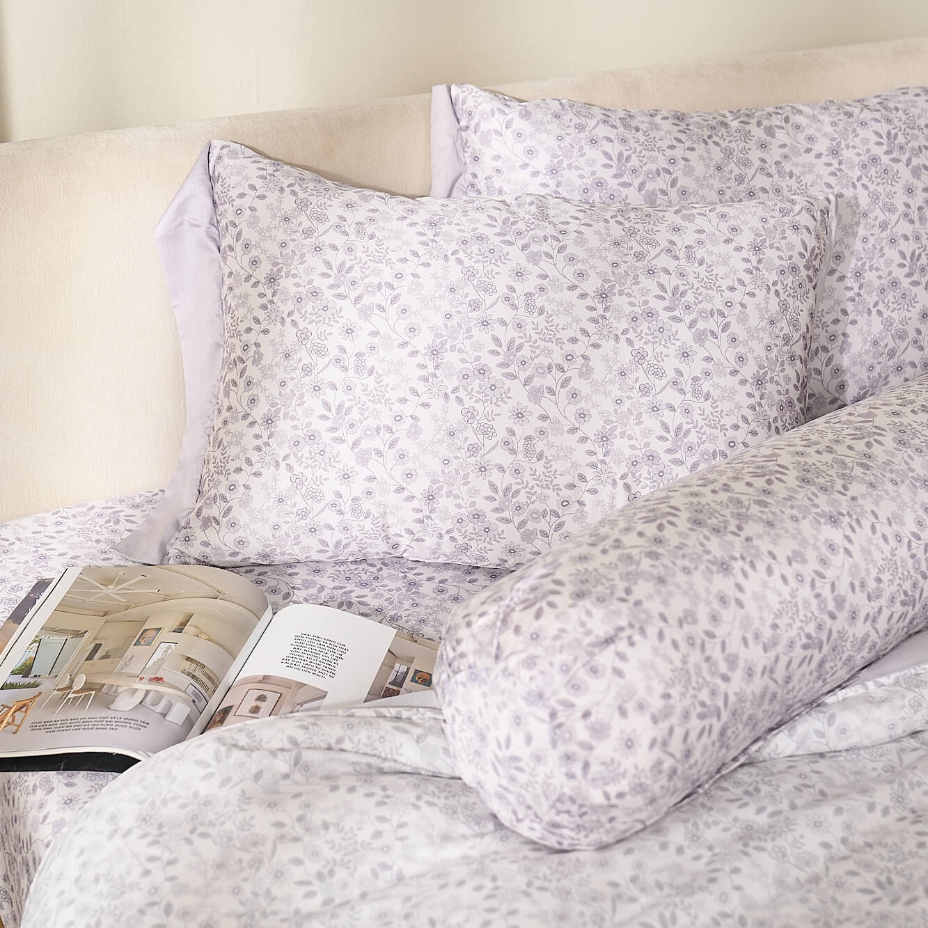 Bộ ga chun lụa tencel cao cấp Amando Bliss