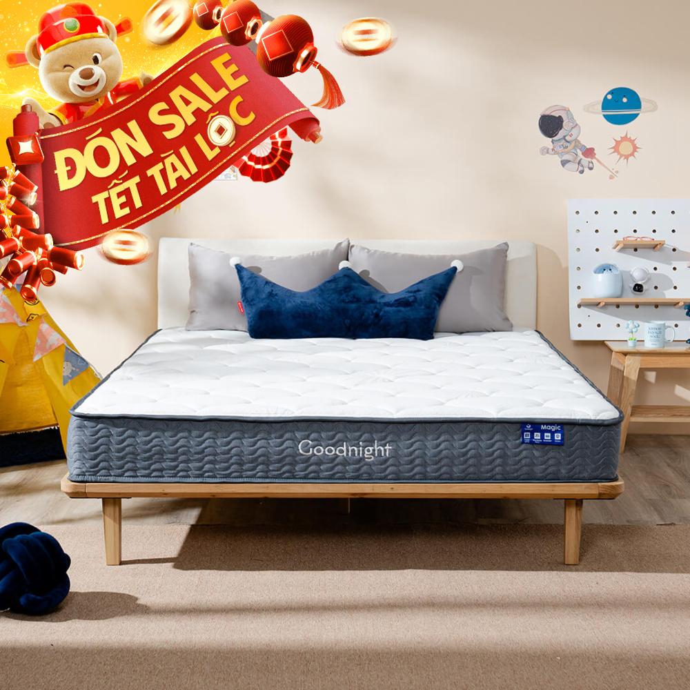 Nệm lò xo Amando Goodnight Magic giá tốt dày 20cm