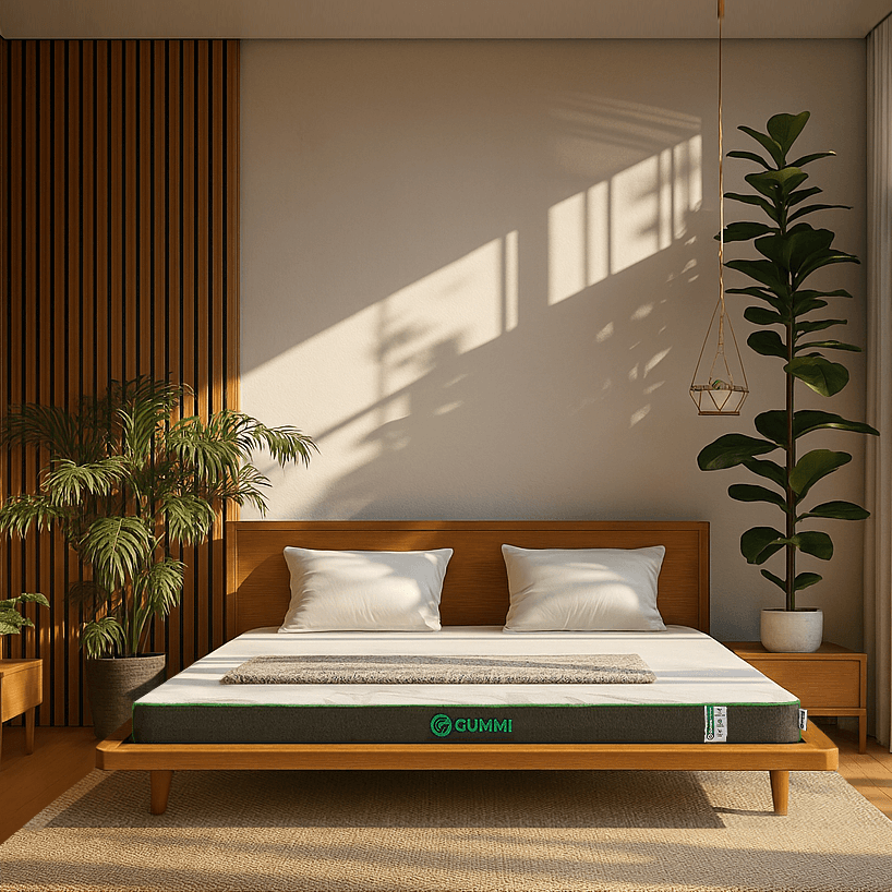 Nệm cao su thiên nhiên 180x200 Gummi Premium hỗ trợ chống khuẩn