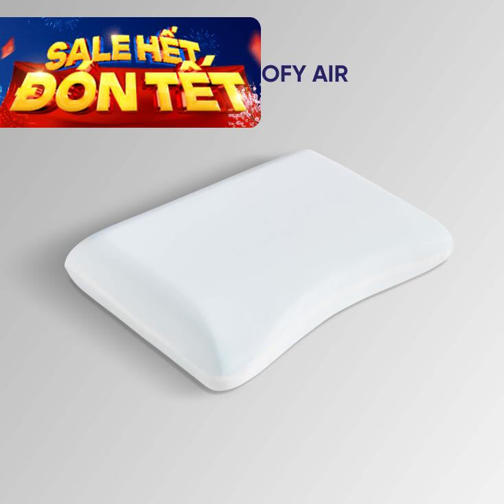 Gối foam iComfy Sofy Air công nghệ Aero Memory Foam độc quyền (BST Ngủ Mát)