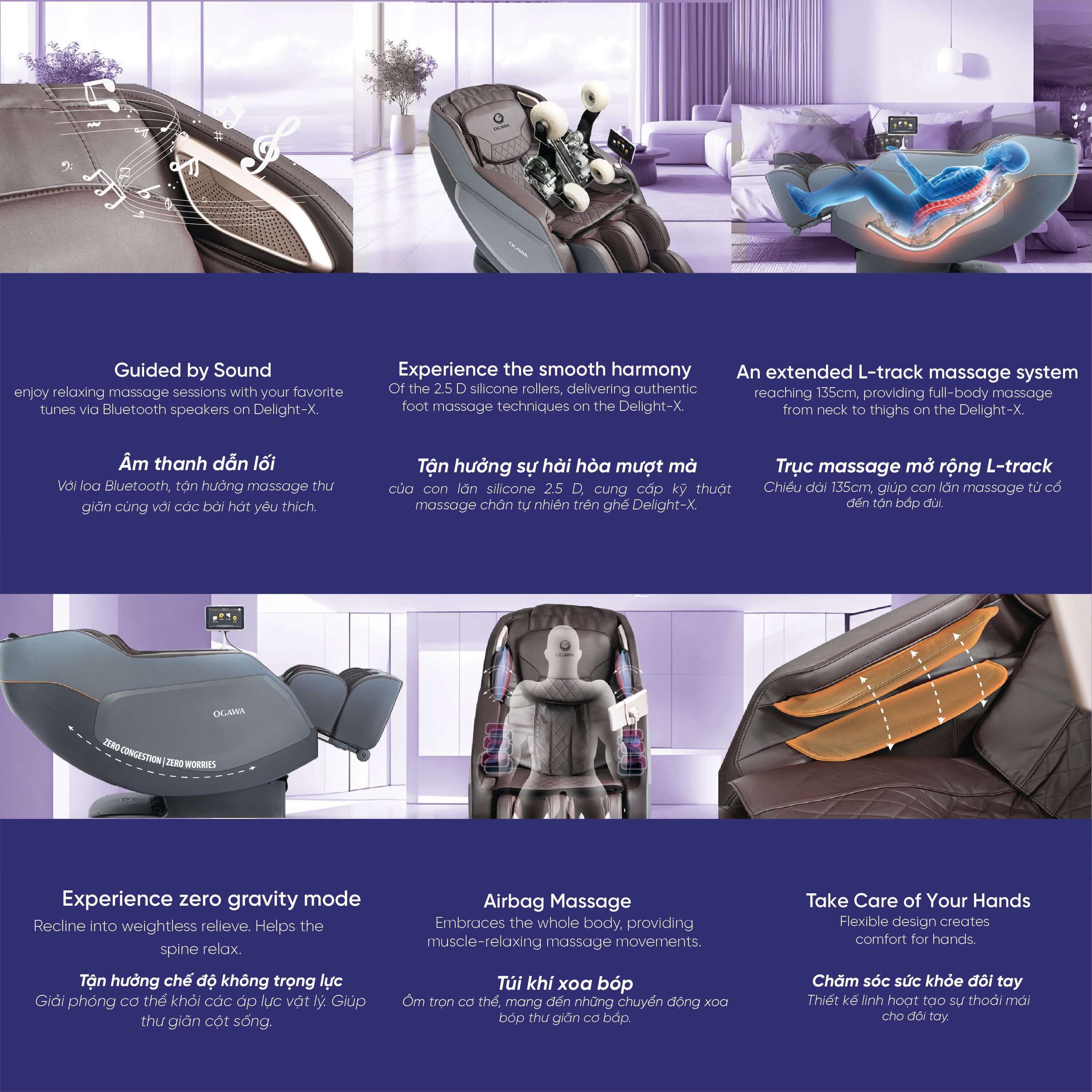 Lý do nên lựa chọn thương hiệu Ogawa