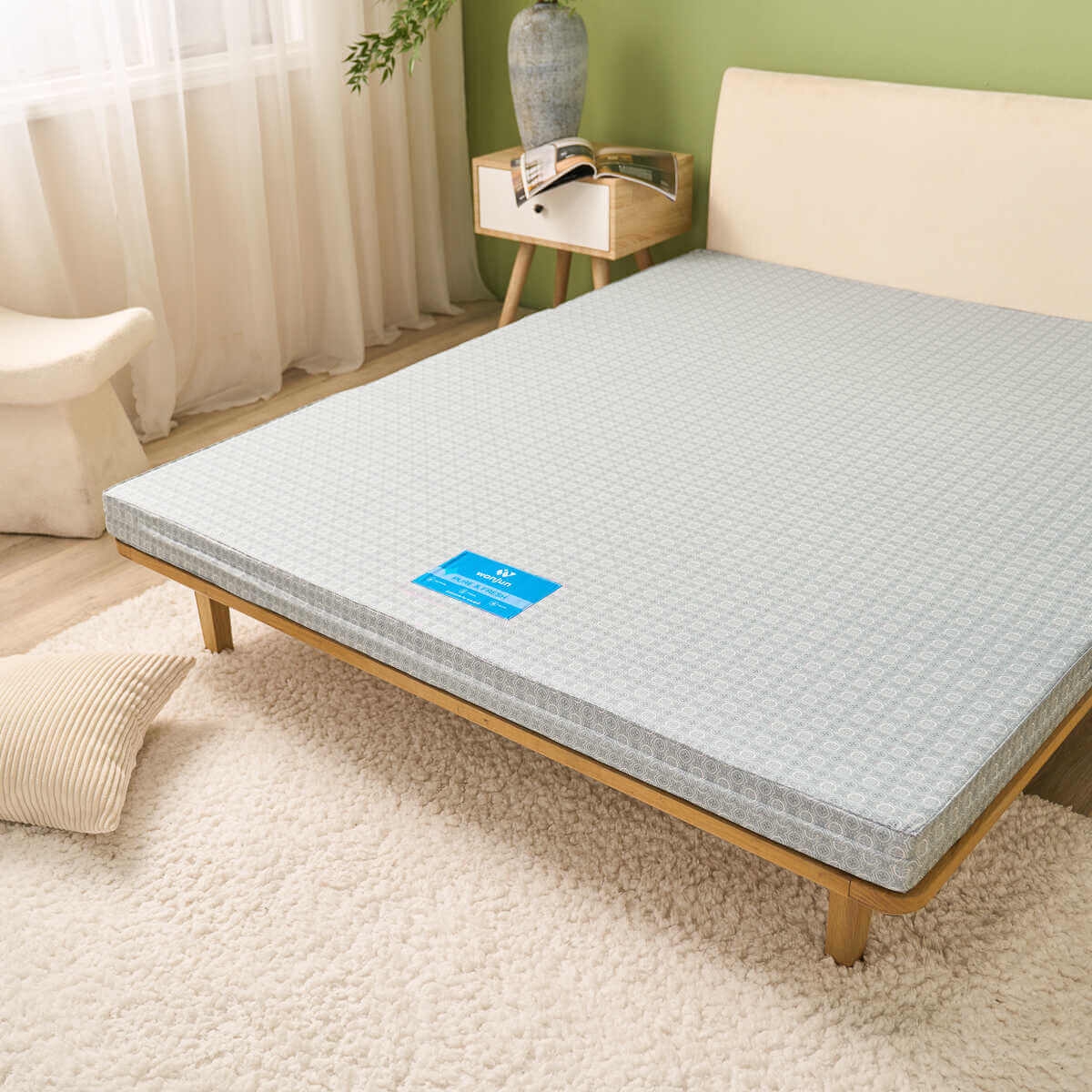 Chất lượng nệm bông ép Wonjun rất tốt