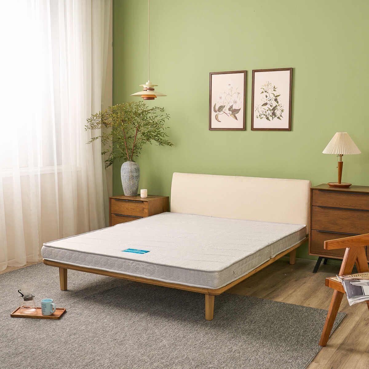 Đệm bông ép Wonjun Pure Premium có khả năng nâng đỡ tốt