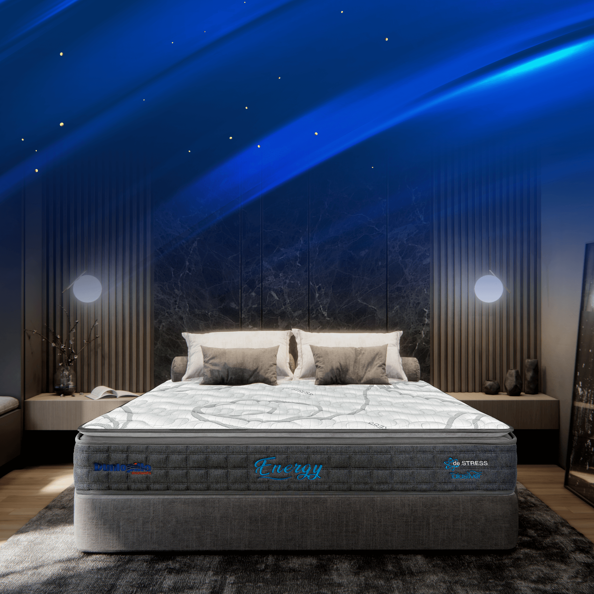 Nệm Dunlopillo de.Stress Energy