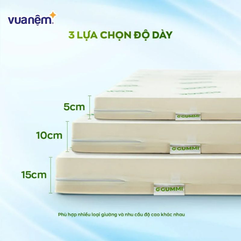 Chọn độ dày phù hợp
