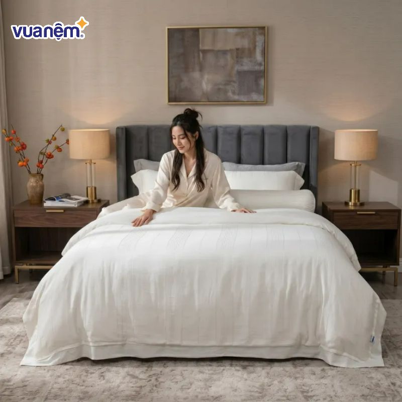 Ưu điểm của bộ chăn ga gối 1m4x2m