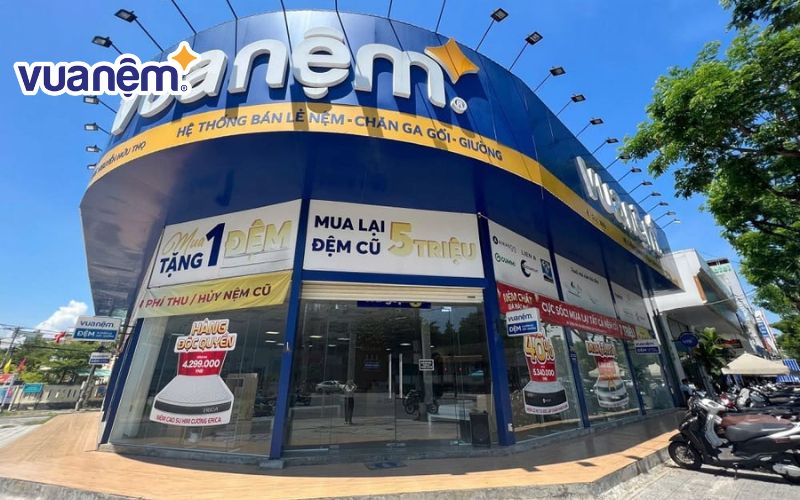 Vua Nệm hiện sở hữu gần 200 cửa hàng trên toàn quốc