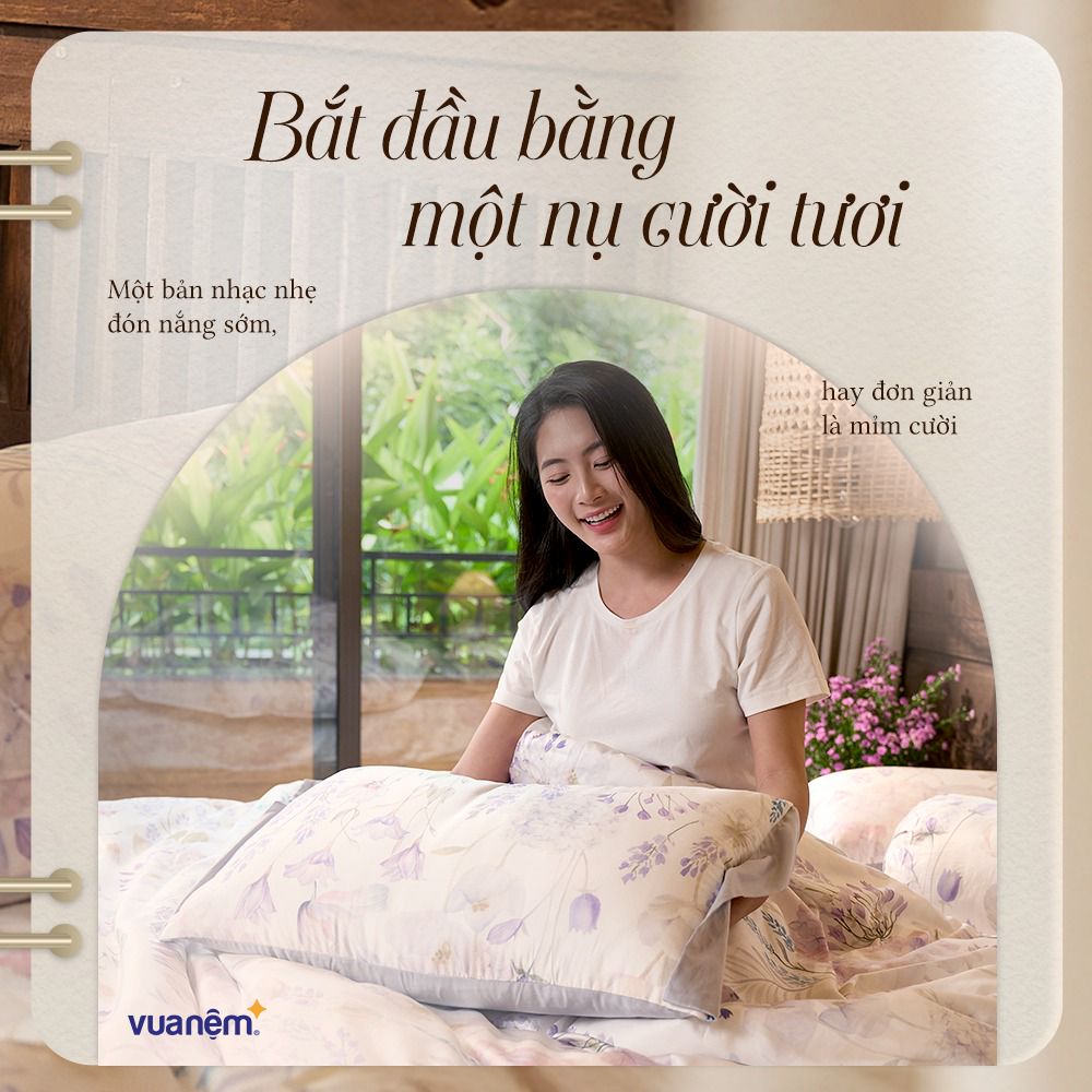 Vỏ chăn chần tencel Amando Bliss