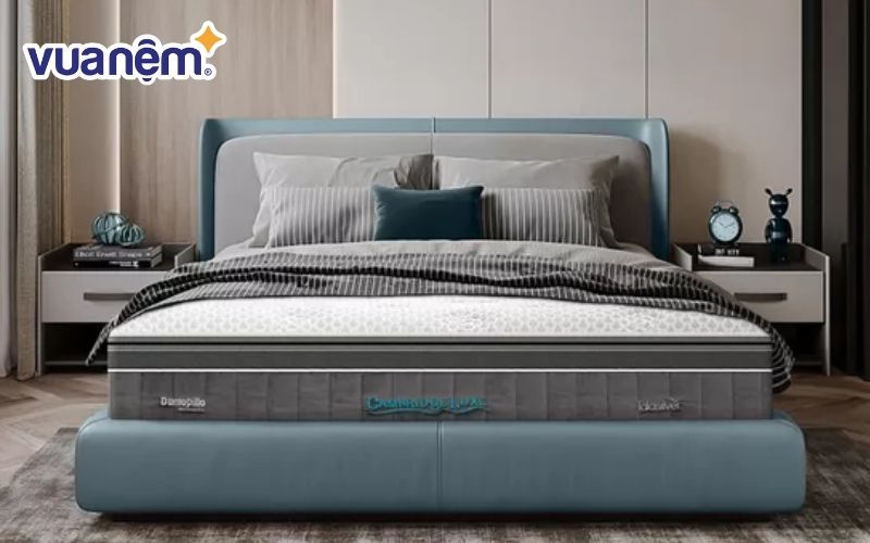 Nệm nằm mát lưng lò xo Dunlopillo Cambridge Luxe