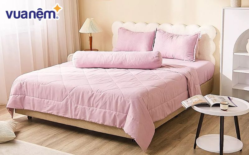Bộ chăn ga chun Amando Rina 5 chi tiết