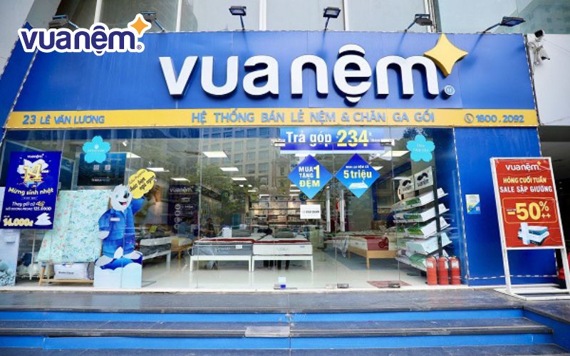 Sắm nệm lò xo cao cấp tại Vua Nệm