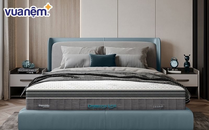 Nệm lò xo Dunlopillo Cambridge Luxe dày 34cm