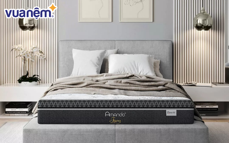 Nệm nằm mát lưng Amando Faro 5 vùng