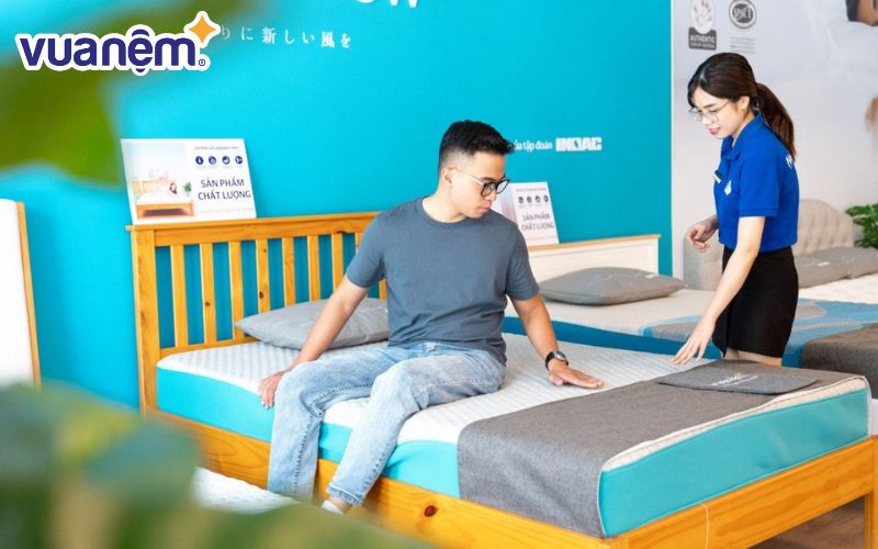 Chọn nệm phù hợp với thể trạng là yếu tố quan trọng hàng đầu