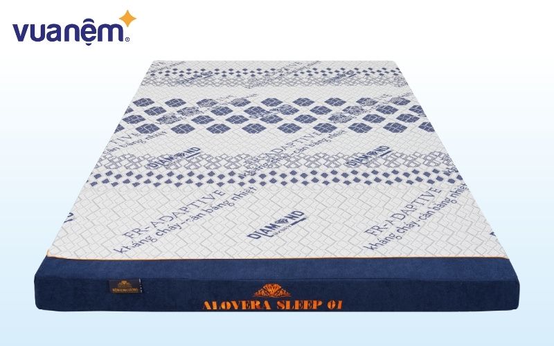 Nệm cao su liên kết Kim Cương được đánh giá cao về chất lượng