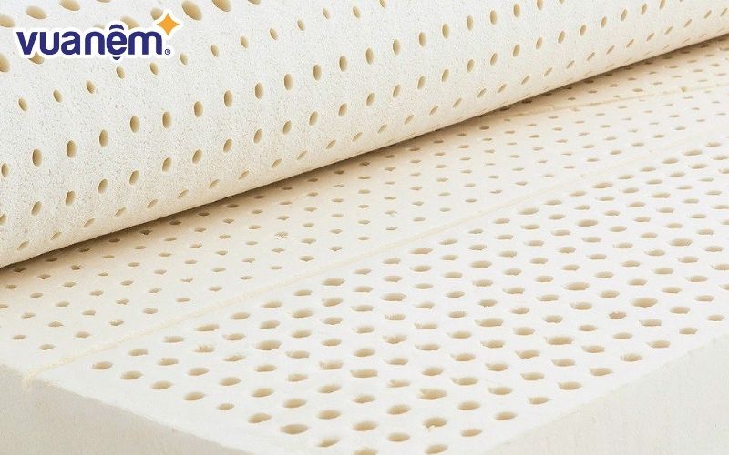 Nệm cao su mang đến khả năng đàn hồi vượt trội