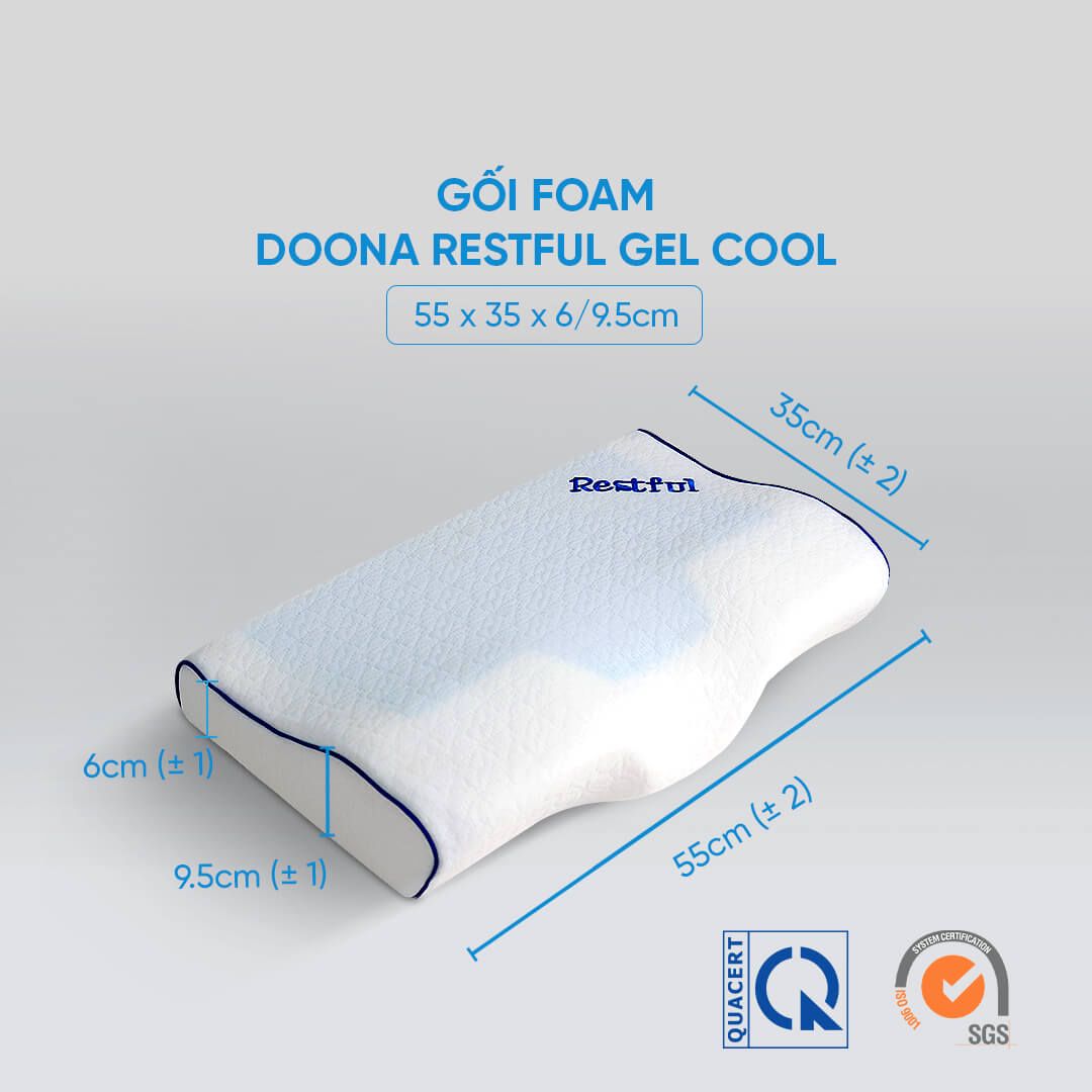 Gối foam Doona Restful