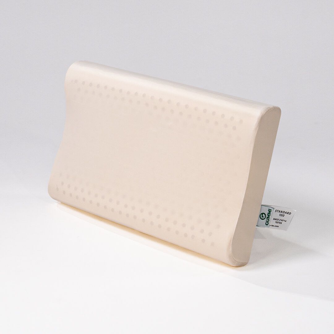 Gối cao su Gummi Pudding 100% thiên nhiên trẻ em