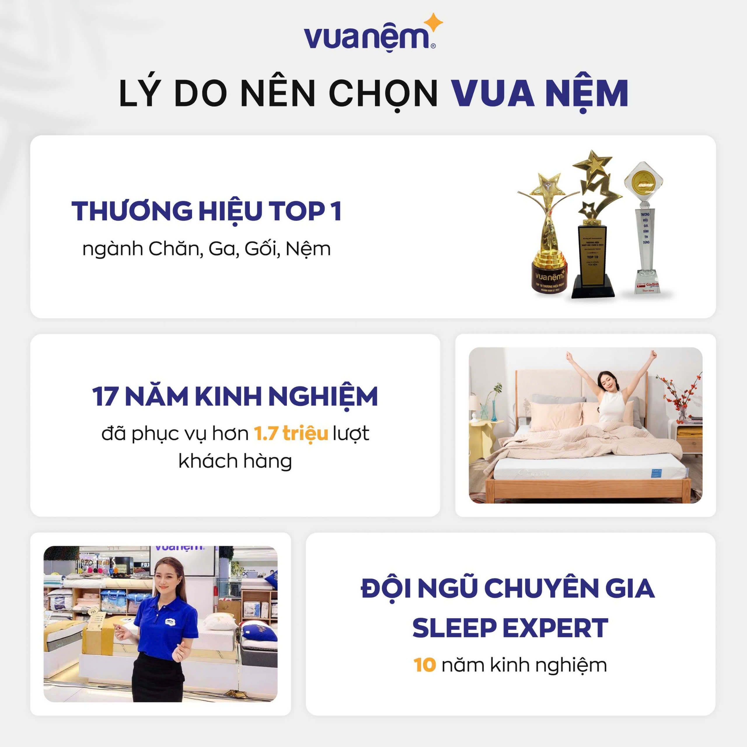 Mua chăn ga gối ở Vua Nệm với giá tốt, hậu mãi chuyên nghiệp