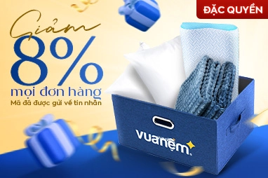 Giảm 15% bảo vệ nệm