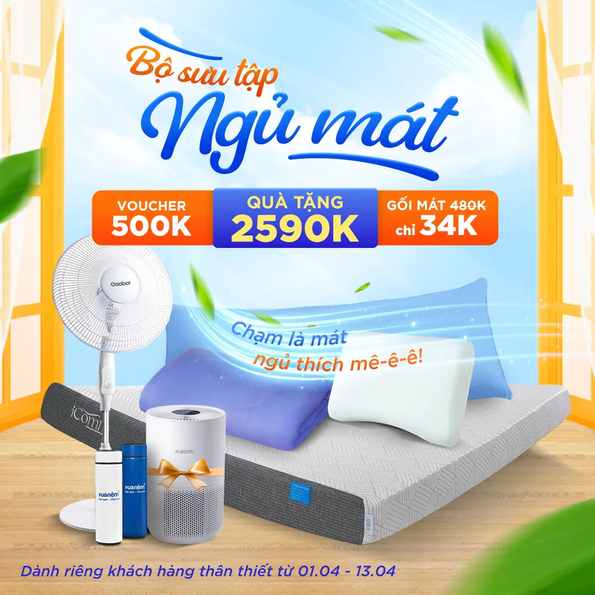 Sale vua nệm