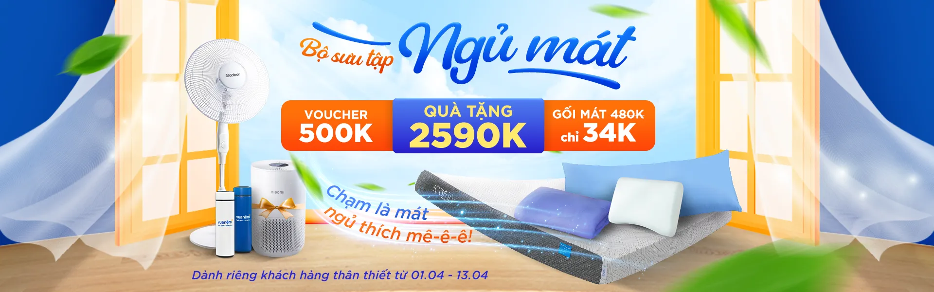 Sale vua nệm