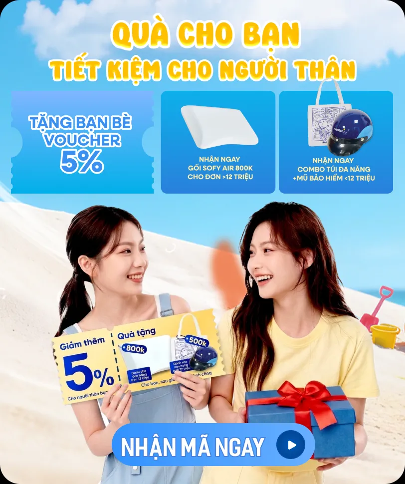 Quà cho bạn - tiết kiệm cho người thân