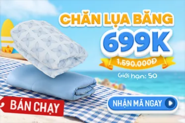 Chăn lụa băng 699K