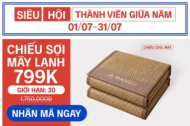 Chiếu sợi mây lạnh 799K