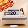 Nệm foam Comfy Cloud 2.0 siêu đàn hồi dày 15cm