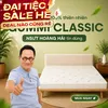 Nệm cao su thiên nhiên Gummi Classic thế hệ mới dày 5/10/15cm