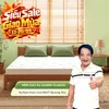 (Quà 8 món) Nệm cao su thiên nhiên Gummi Classic thế hệ mới dày 5/10/15cm