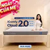 Nệm foam Comfy Cloud 2.0 siêu đàn hồi dày 15cm