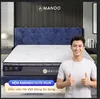 Nệm lò xo túi độc lập Amando Elite Plus ngủ mát, êm sâu dày 25cm