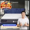 Nệm lò xo túi độc lập Amando Elite Plus ngủ mát, êm sâu dày 25cm
