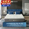 Nệm lò xo túi độc lập Amando Elite Plus ngủ mát, êm sâu dày 25cm