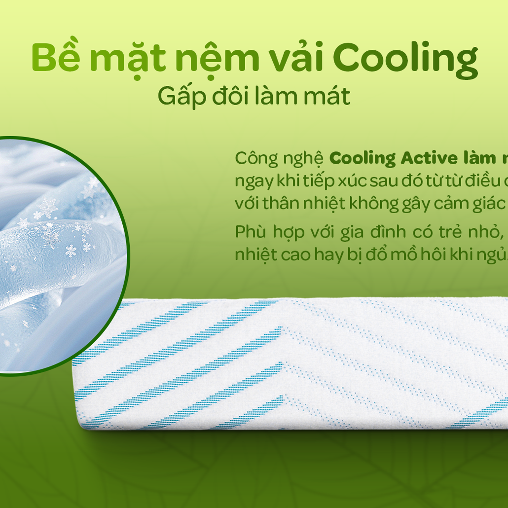 Gấp đôi làm mát – Tạm biệt nóng & mồ hôi lưng!